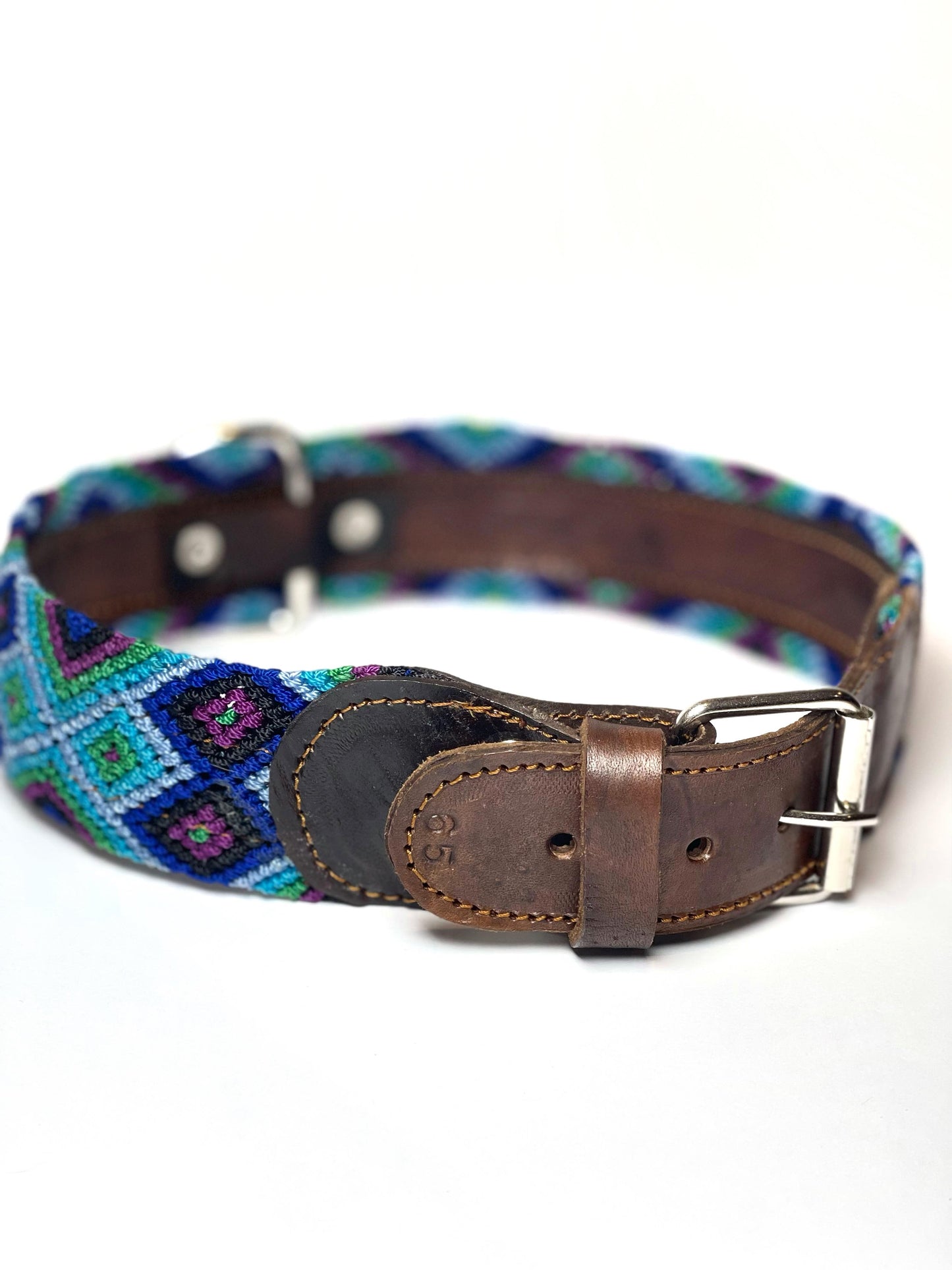 Azure Dog Collar Large