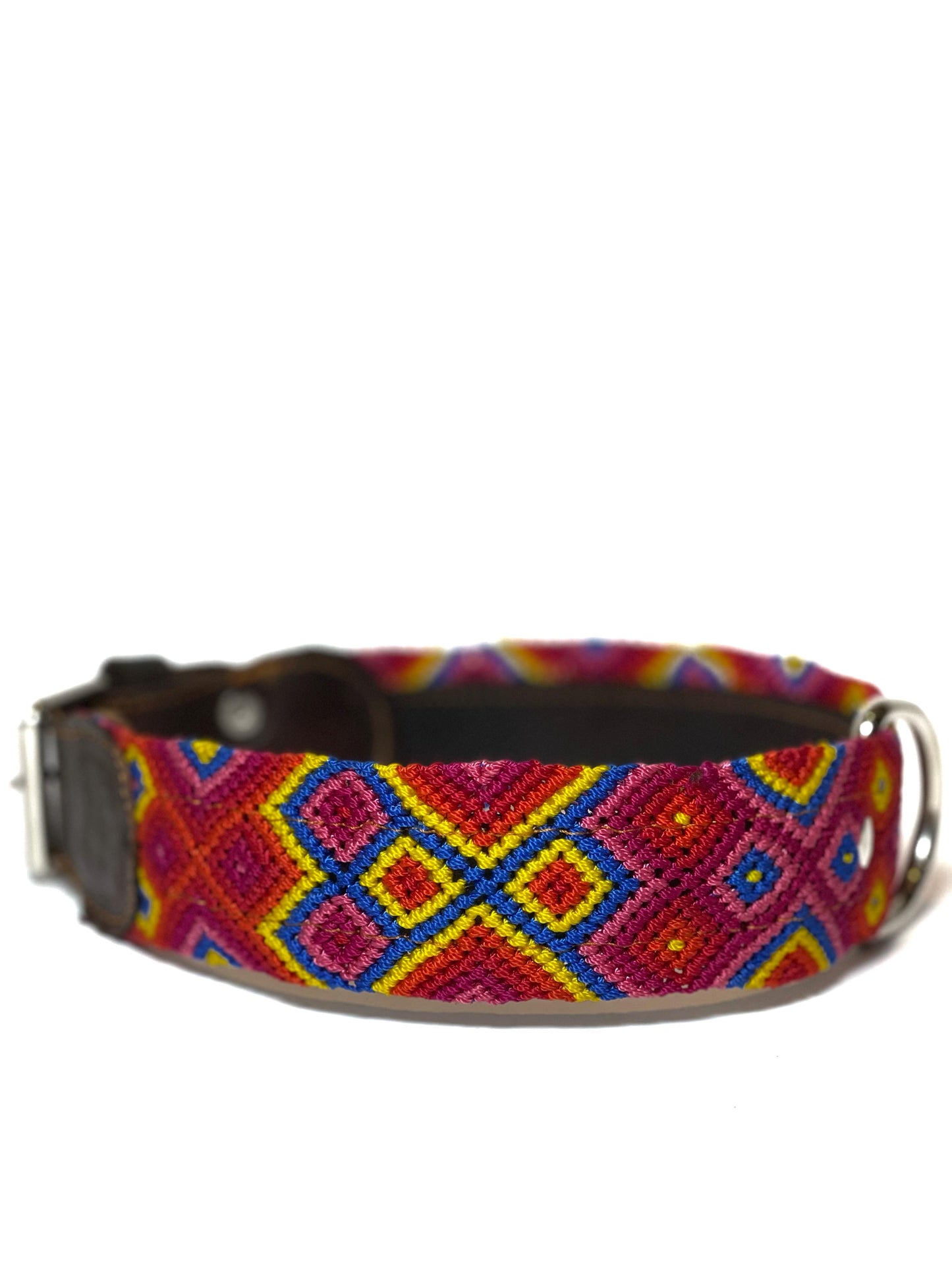 Fuschia Dog Collar Large
